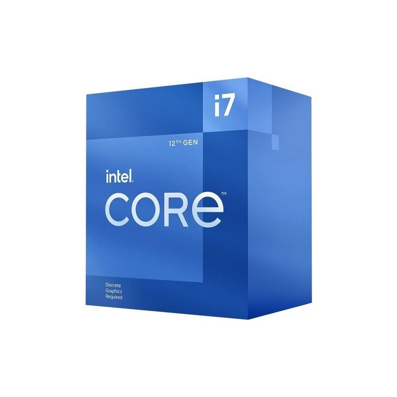 Intel Core i7-12700F 12 kerner LGA 1700 TRAY - u/køler